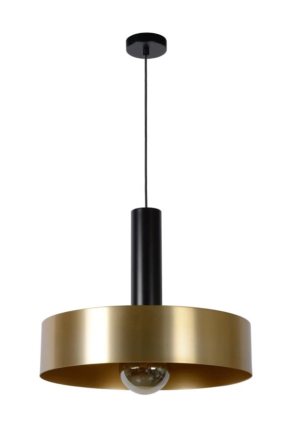 Lucide GIADA - Pendant light - Ø 50 cm - 1xE27 - Matt Gold / Brass - off